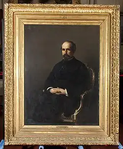 Portrait du docteur Louis Cyprien Poujade Député ou Portrait de Monsieur, 1879, Carpentras, bibliothèque Inguimbertine.