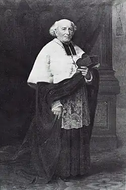 Portrait de Mgr Sonnois (1903), archevêché de Cambrai.