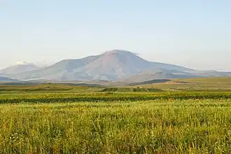 Vue du mont Didi Abouli depuis le sud-ouest.