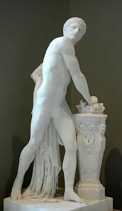 Mucius Scævola bravant la douleur (1791), Paris, musée du Louvre.