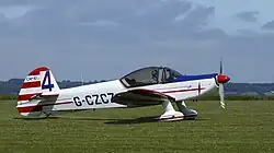 Description de l'image Mudry CAP-10 Compton Abbas 30th June 2013 (9218591302).jpg.