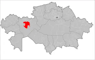 Localisation de District de Mugaljar