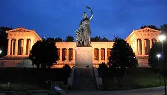 Statue de la Bavière.
