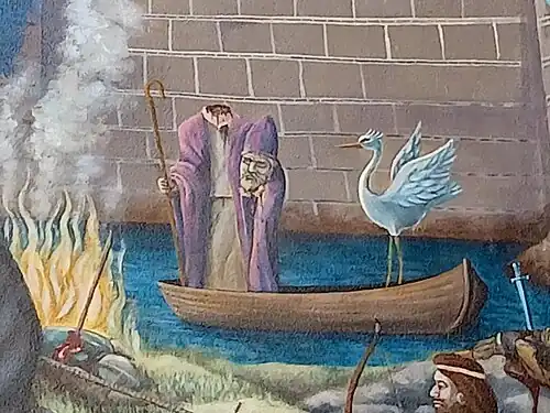 Gohard de Nantes, représenté sur Le Mur tombé du ciel.