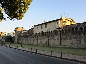 La muraille, partie nord.