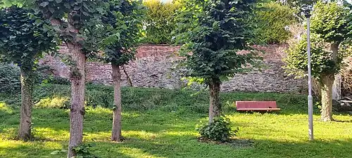 Muraille Larcée, faisant partie des remparts de la ville.