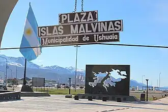 Image illustrative de l’article Place Islas Malvinas (Ushuaïa)