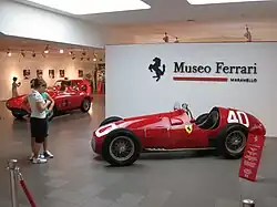 166 F2, musée Ferrari, Maranello.