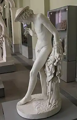 Hippolyte Ferrat, Le berger Corydon, plâtre.