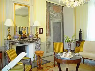 Le salon d'Ernest Hébert.