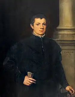 Portrait de jeune homme - Jan van Calcar