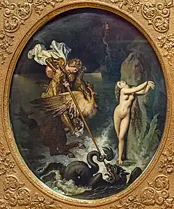 Roger délivrant Angélique, 1841