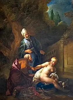 Suzanne et les vieillards- Charles de La Fosse