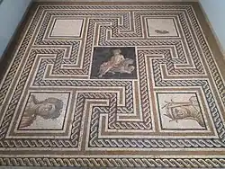 Mosaïque de Bacchus, dite des Saisons.