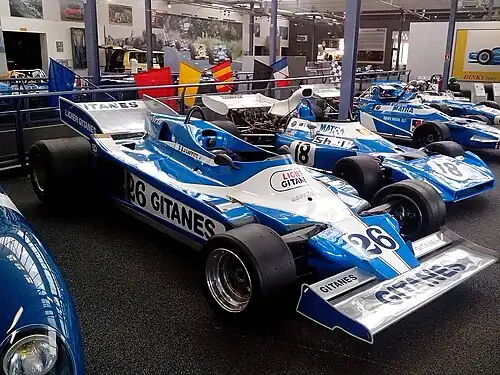 Ligier JS9 à moteur Matra de Jacques Laffite.