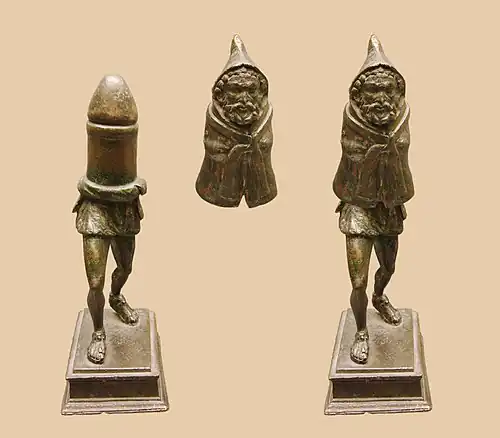 Statuette du dieu Priape (Ier siècle), Amiens, Musée de Picardie.