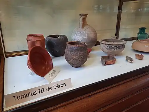 Mobilier funéraire du tumulus no&nbsp;3.