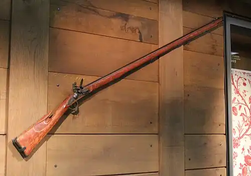 Fusil de traite, échangé contre des captifs africains.