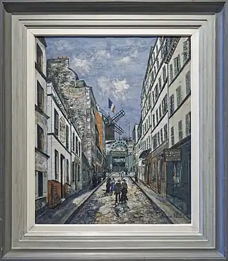 Rue Lepic, le Moulin de la galette, musée des Beaux-Arts de Nancy.