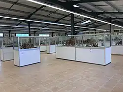 Vue générale de la salle du musée.