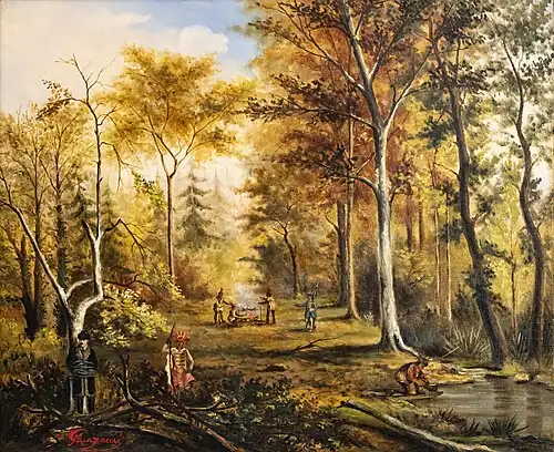 Chez les indiens d'Amérique du Nord