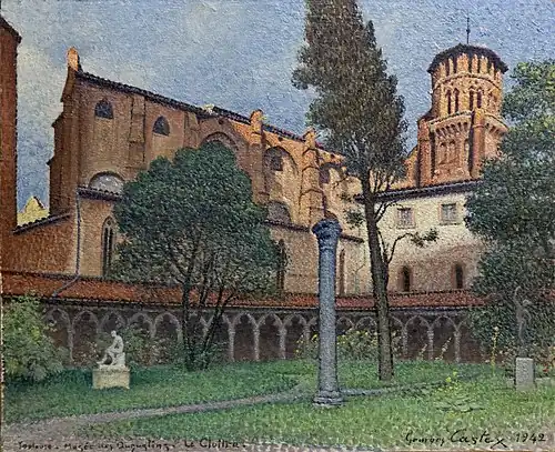 Le cloître et l'église des Augustins