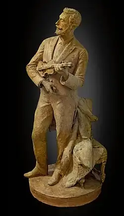 Le Violoniste Pierre Birbet  (1897) musée du Vieux Toulouse.
