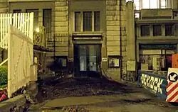 Musée du cinéma en travaux, en juillet 2007.