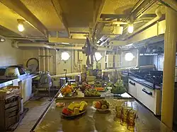 Reconstitution de cuisine.