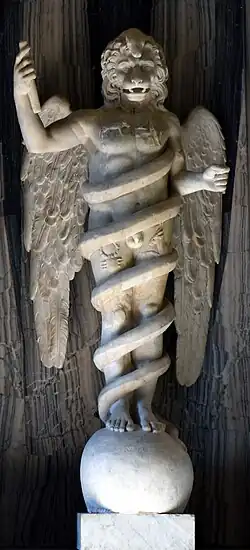 Statue du léontocéphale. Musées du Vatican.