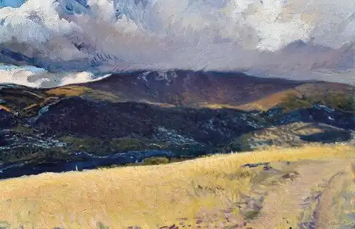 Tempête sur Peñalara, Ségovie, Joaquín Sorolla, 1906, Musée Sorolla (Madrid).
