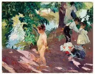 Le Bain à La GranjaMusée Sorolla, Madrid