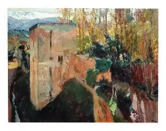 Tour des Captifs, La Alhambra, 1909Musée Sorolla, Madrid
