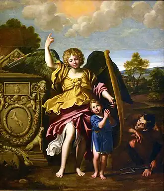 Ange gardien, Le Dominiquin, 1615