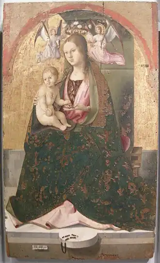 Couronnement de la Vierge.