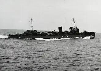 illustration de Mutsuki (destroyer)