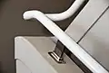 Détail d'une rampe d'escalier