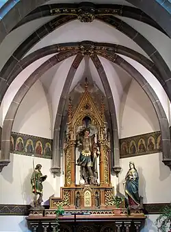 Autel secondaire de Saint-Sébastien (1890).