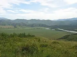 Environs du village.