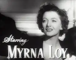 Myrna Loy dans le rôle de Milly Stephenson