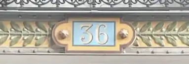 Numéro spécifique pour les maisons closes.