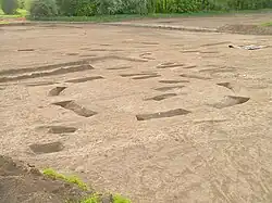 Le cimetière gaulois.