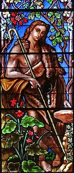 Nef : Abel, détail (baie no 17)