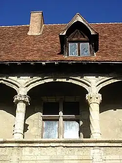 Partie de la façade sud