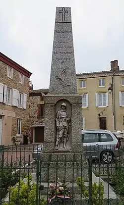 Monument aux morts de Néronde.