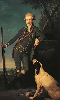 Portrait du comte Nikita Panine enfant, 1779Huile sur toile. 167&nbsp;×&nbsp;104&nbsp;cmGalerie Tretiakov, Moscou