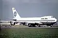 Le Boeing 747-100 dePan Am impliqué dans l'accident.}}