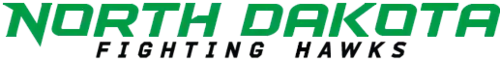 Description de l'image ND Fighting Hawks wordmark.png.