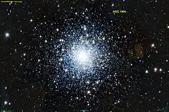 Image illustrative de l’article M79 (amas globulaire)