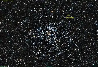 Image illustrative de l’article M37 (amas ouvert)